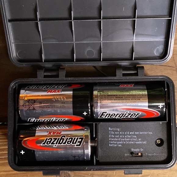 Pottery Barn LED Lit Firework Cascade Branch in Bright Red with Timer - Picture 16 of 17